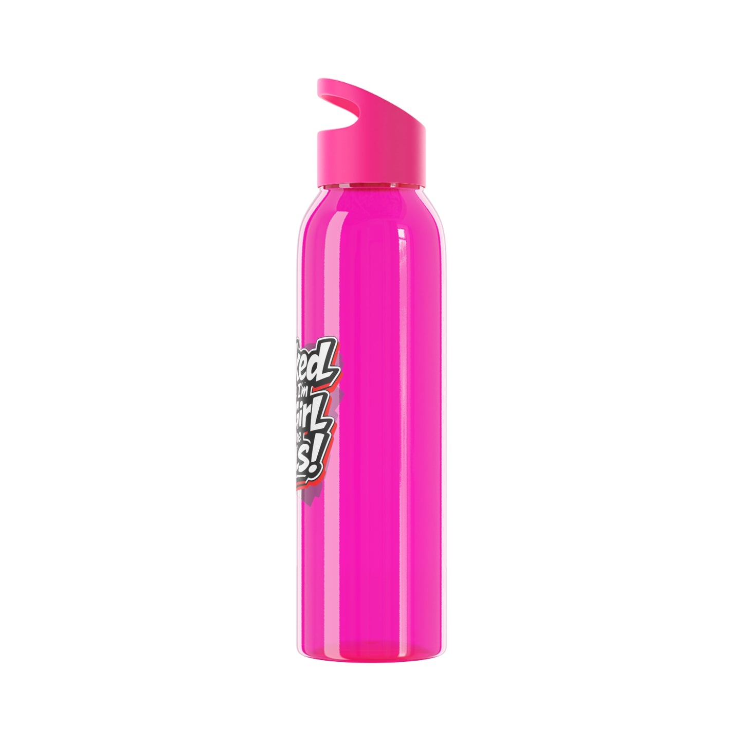 Booked because I'm that girl with the nails Water Bottle