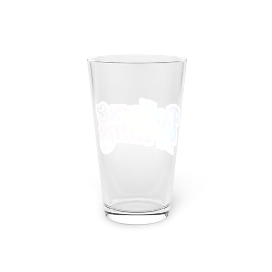 Dollars & Dreams Beer Glass