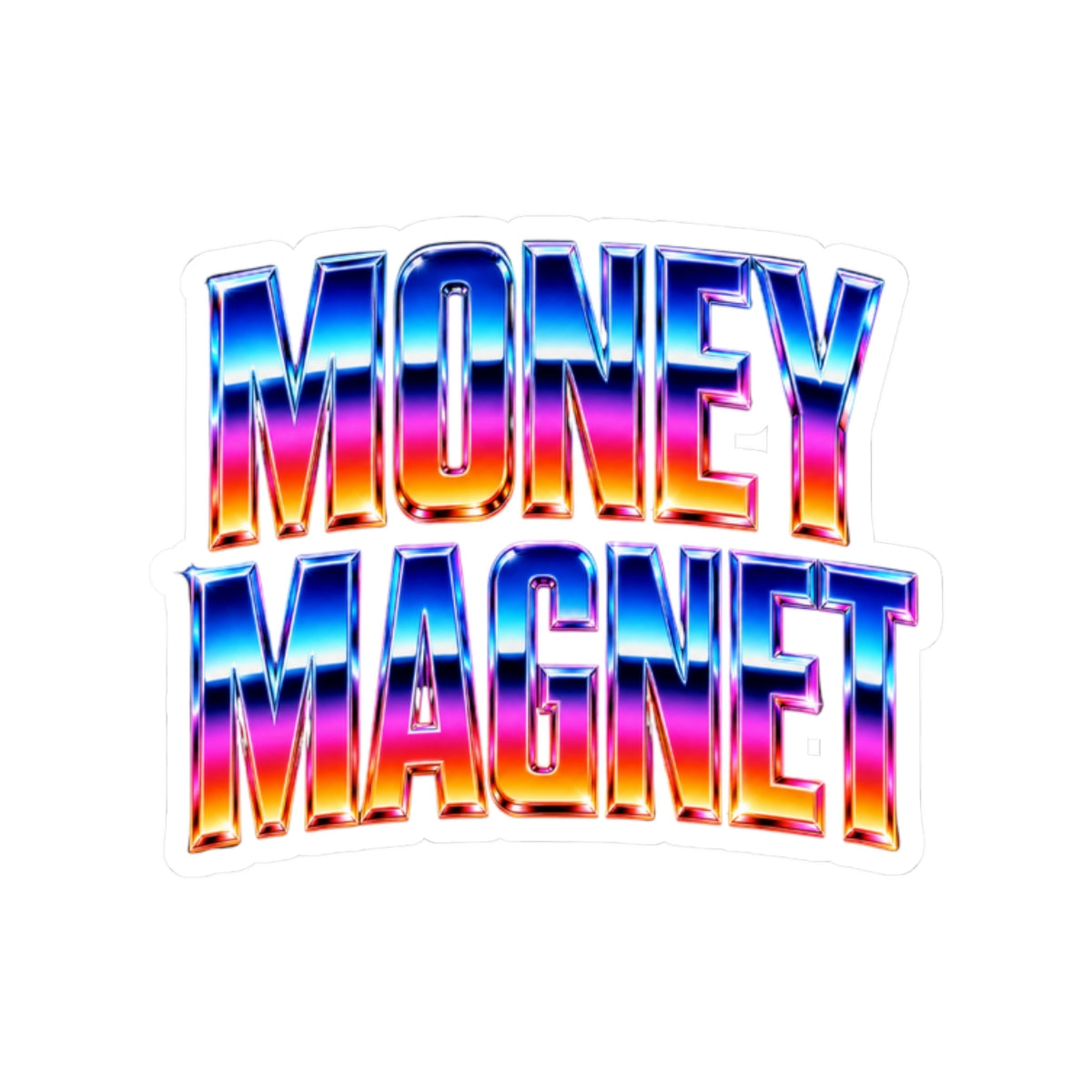 Money magnet Sticker