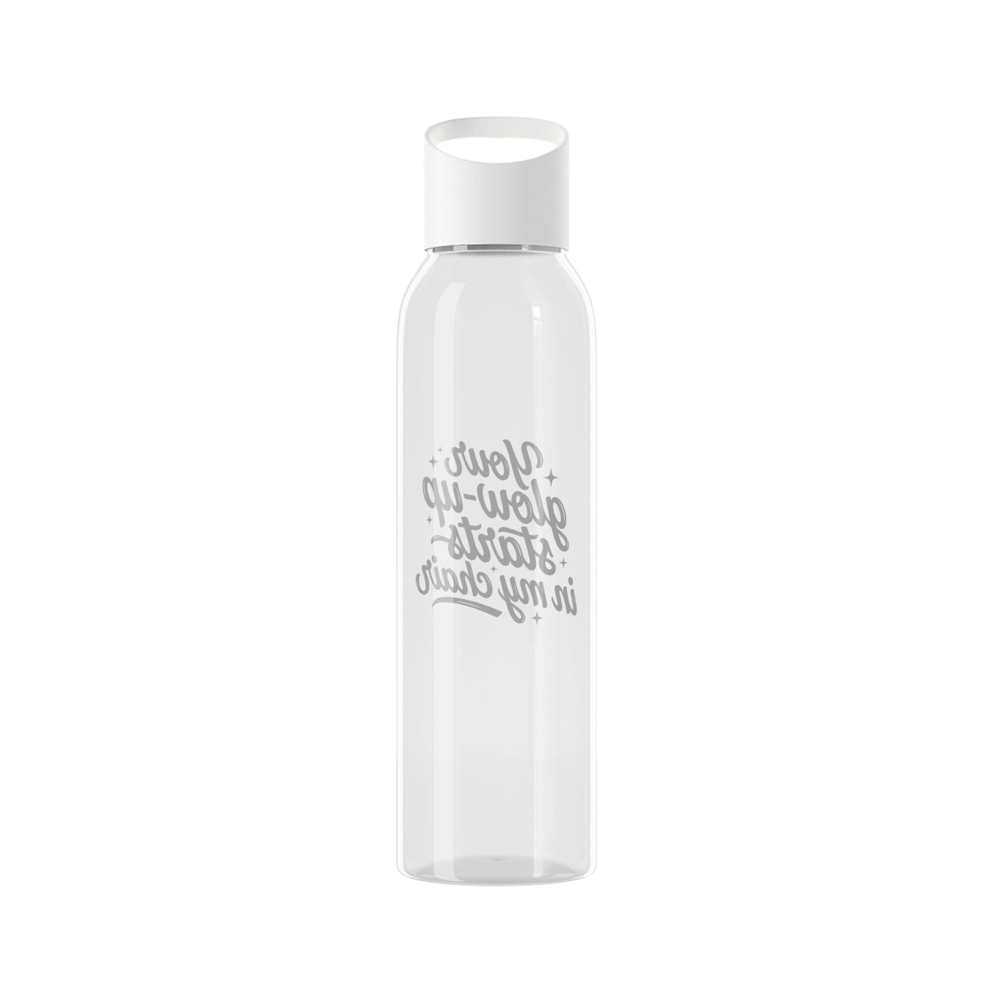 Your glow up starts in my chair Water Bottle