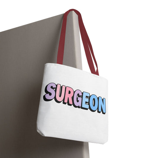 SURGEON faux sticker Tote Bag