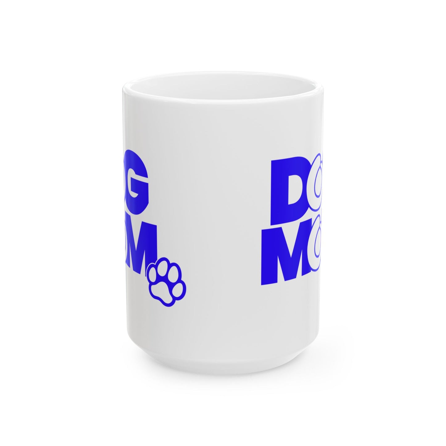 Dog mom blue Mug
