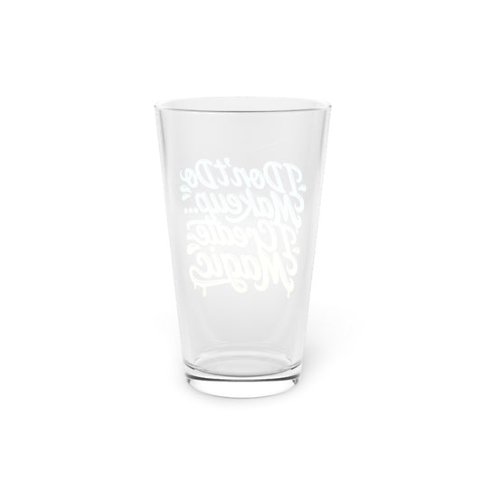 I don't do make up I create magic Beer Glass