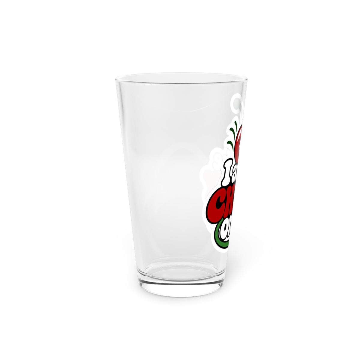 I am the cherry on top Beer Glass