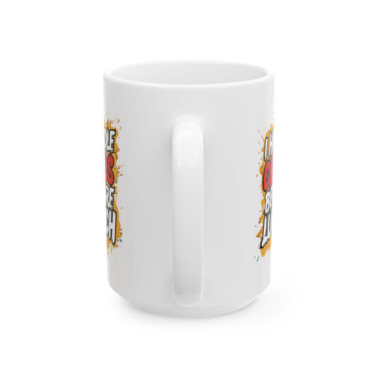 I handle chaos before lunch Mug