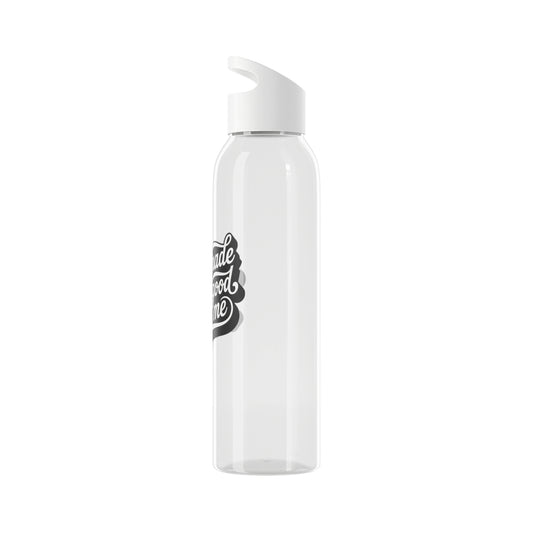 Self-made looks good on me Water Bottle