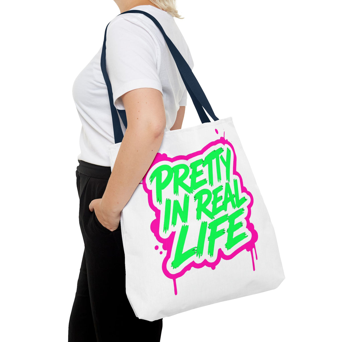 Pretty in real life Tote Bag