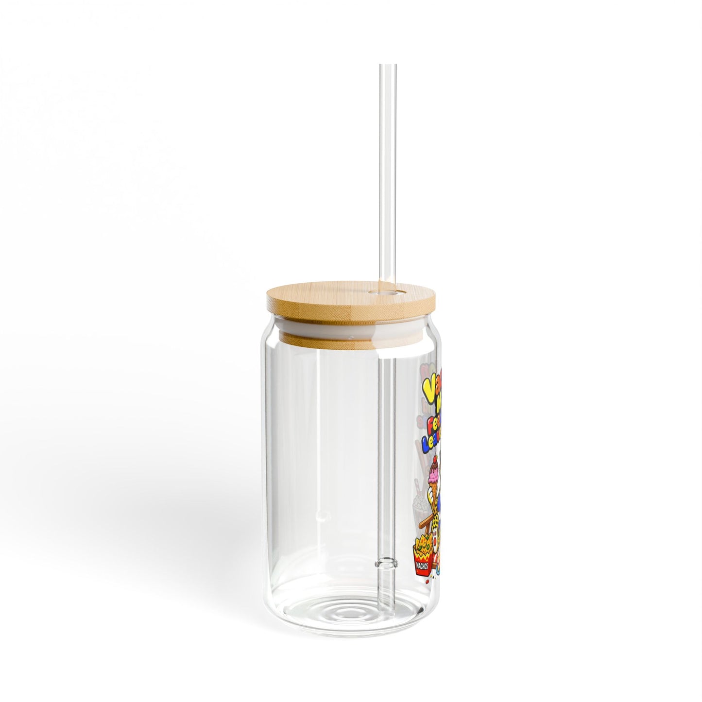 Vacation mode feed me and leave me alone Sipper Glass