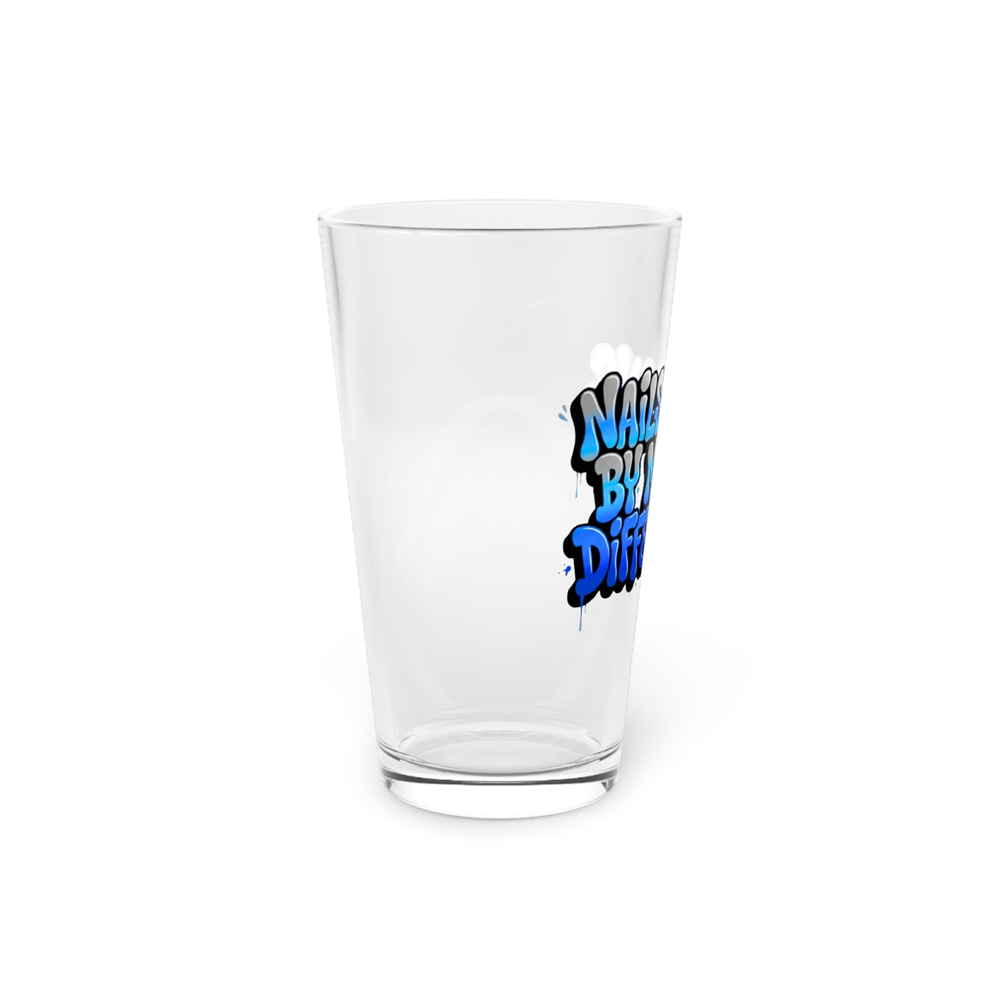 Nails done by me hit different Beer Glass