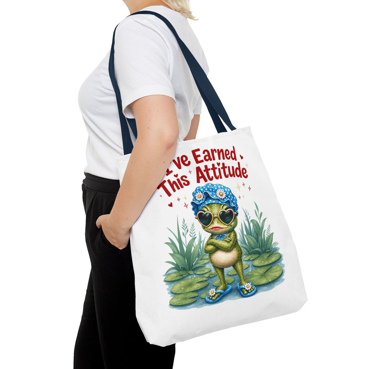 I've earned this attitude Tote Bag