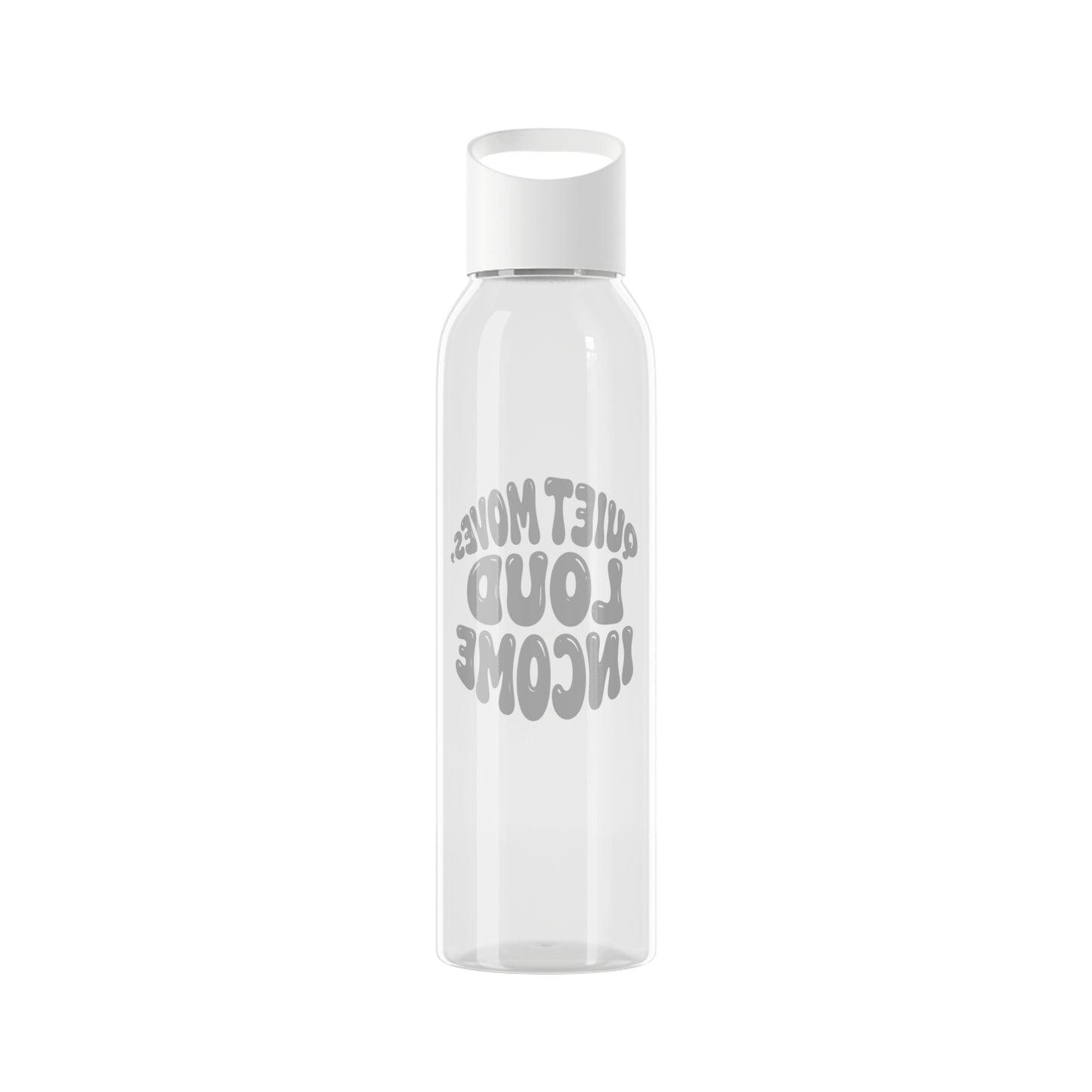 Quiet moves. Loud income Water Bottle
