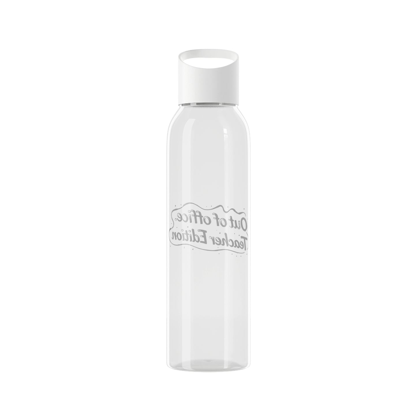 Out of office teacher edition Water Bottle