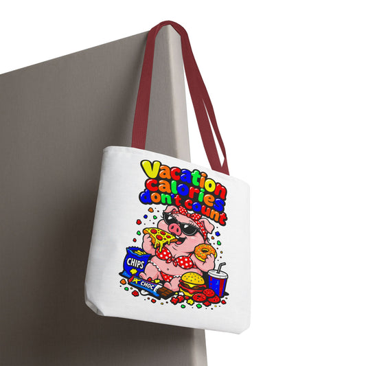 Vacation calories don't count Tote Bag