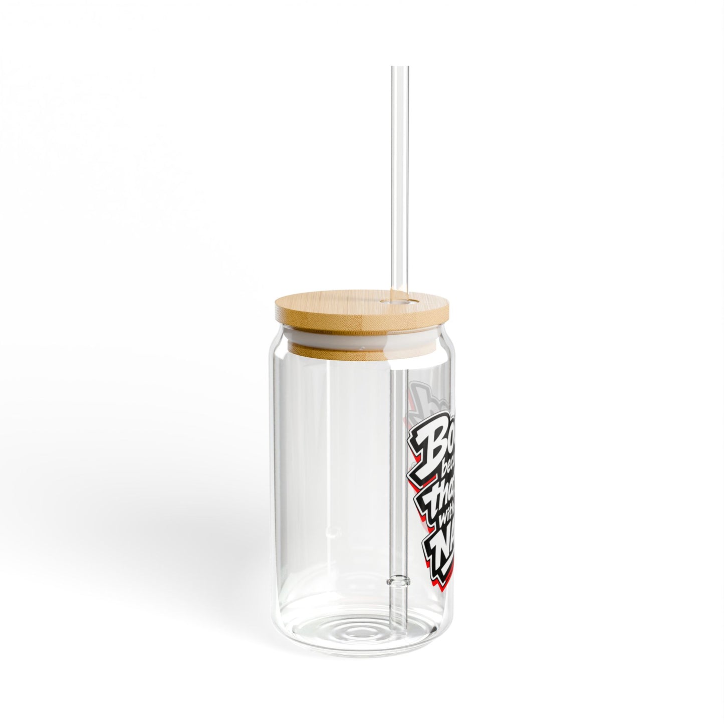 Booked because I'm that girl with the nails Sipper Glass