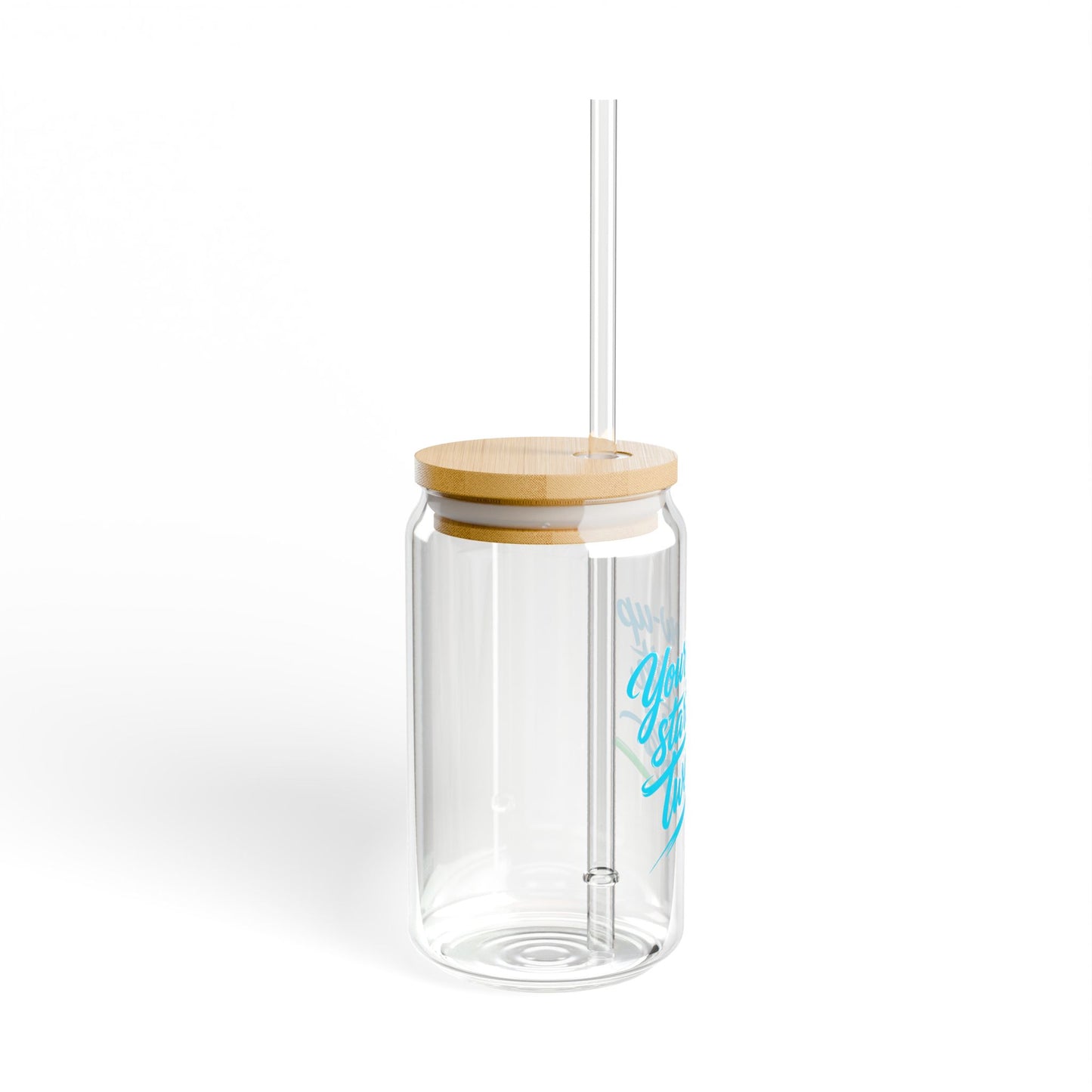 Your glow up starts with my tweezers Sipper Glass