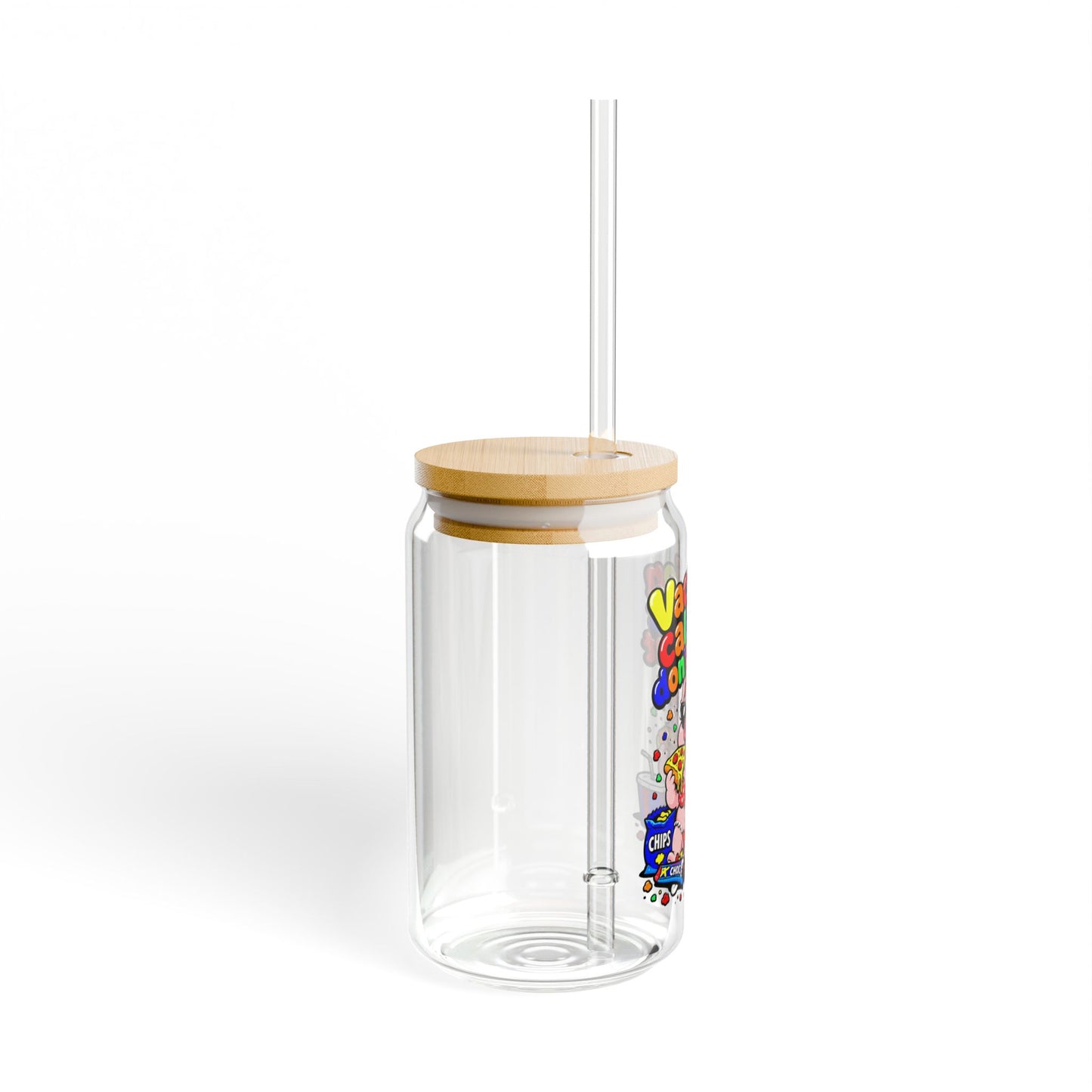 Vacation calories don't count Sipper Glass