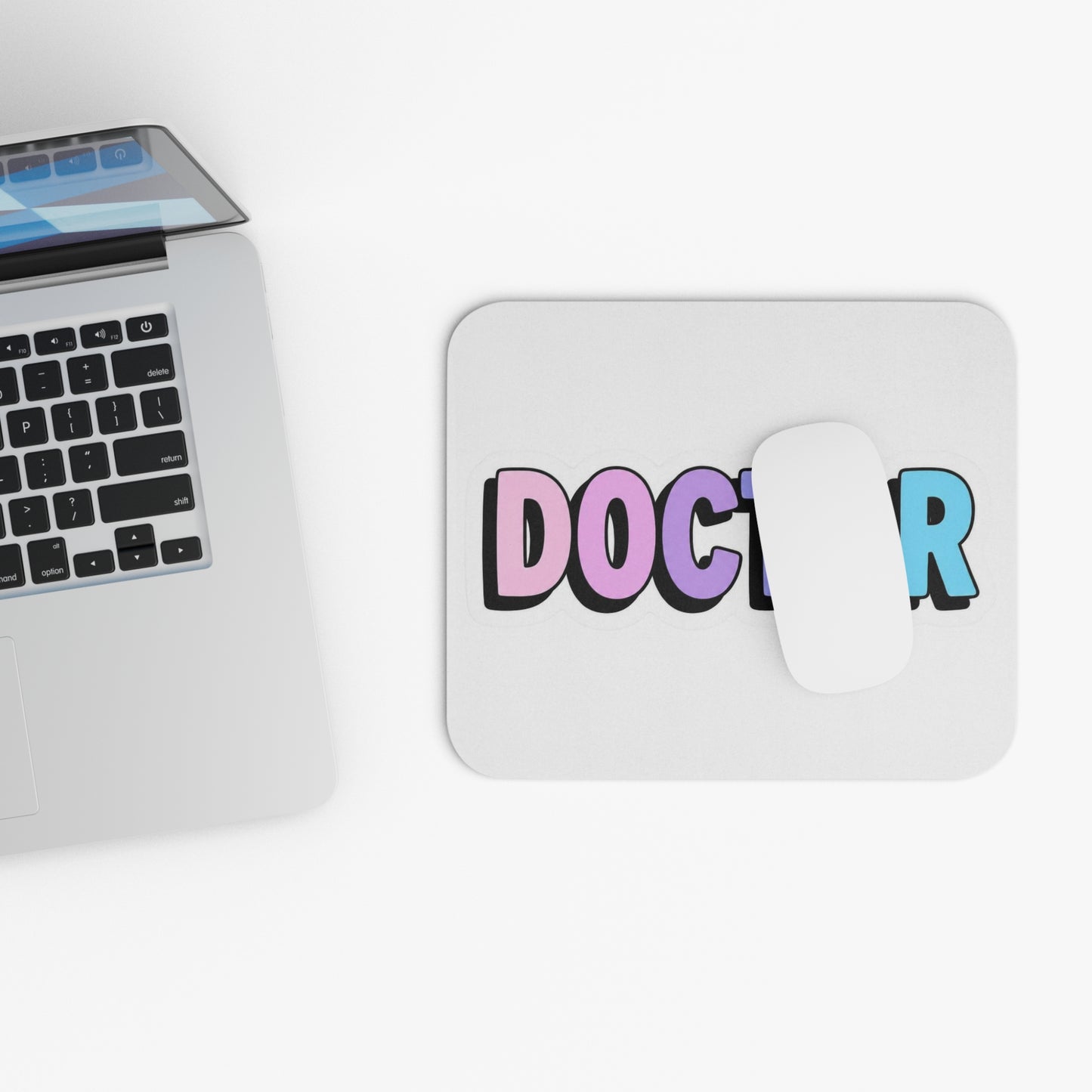 DOCTOR faux sticker Mouse Pad