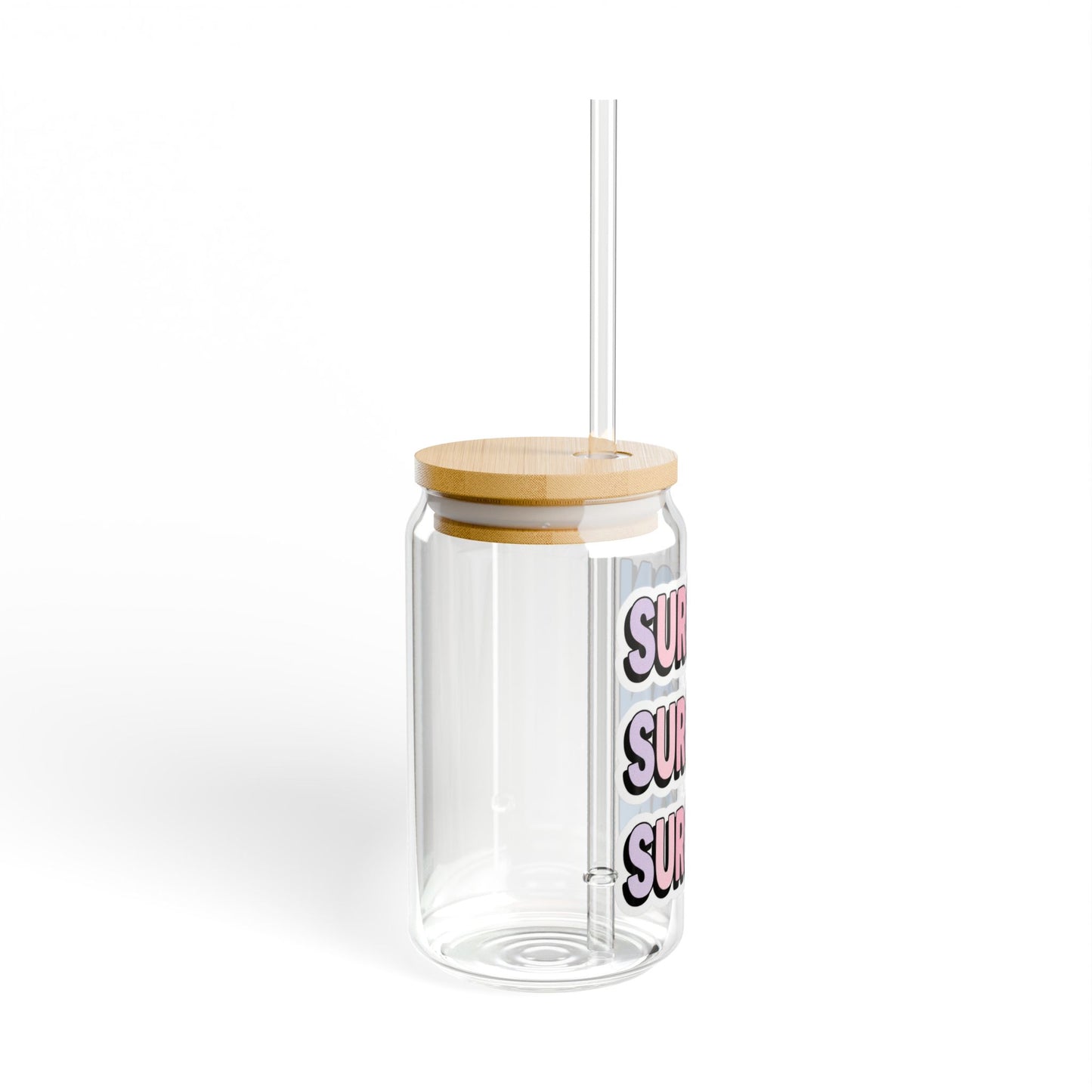 SURGEON faux sticker Sipper Glass