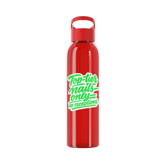 Top-tier nails only no exceptions Water Bottle