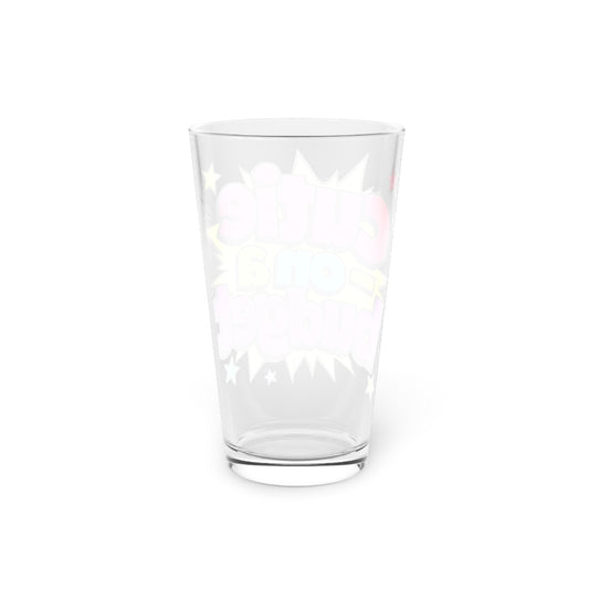 Cutie on a budget Beer Glass