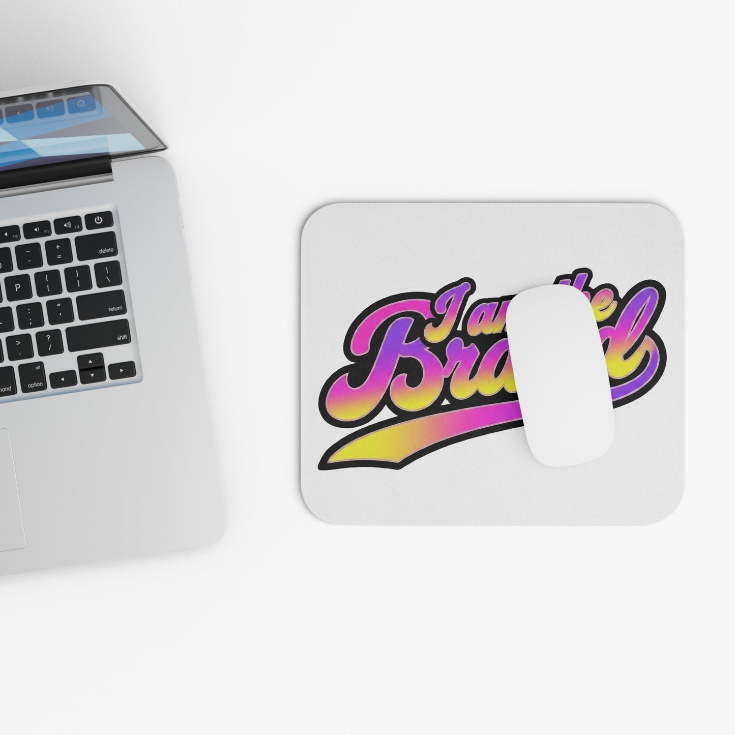 I am the brand Mouse Pad