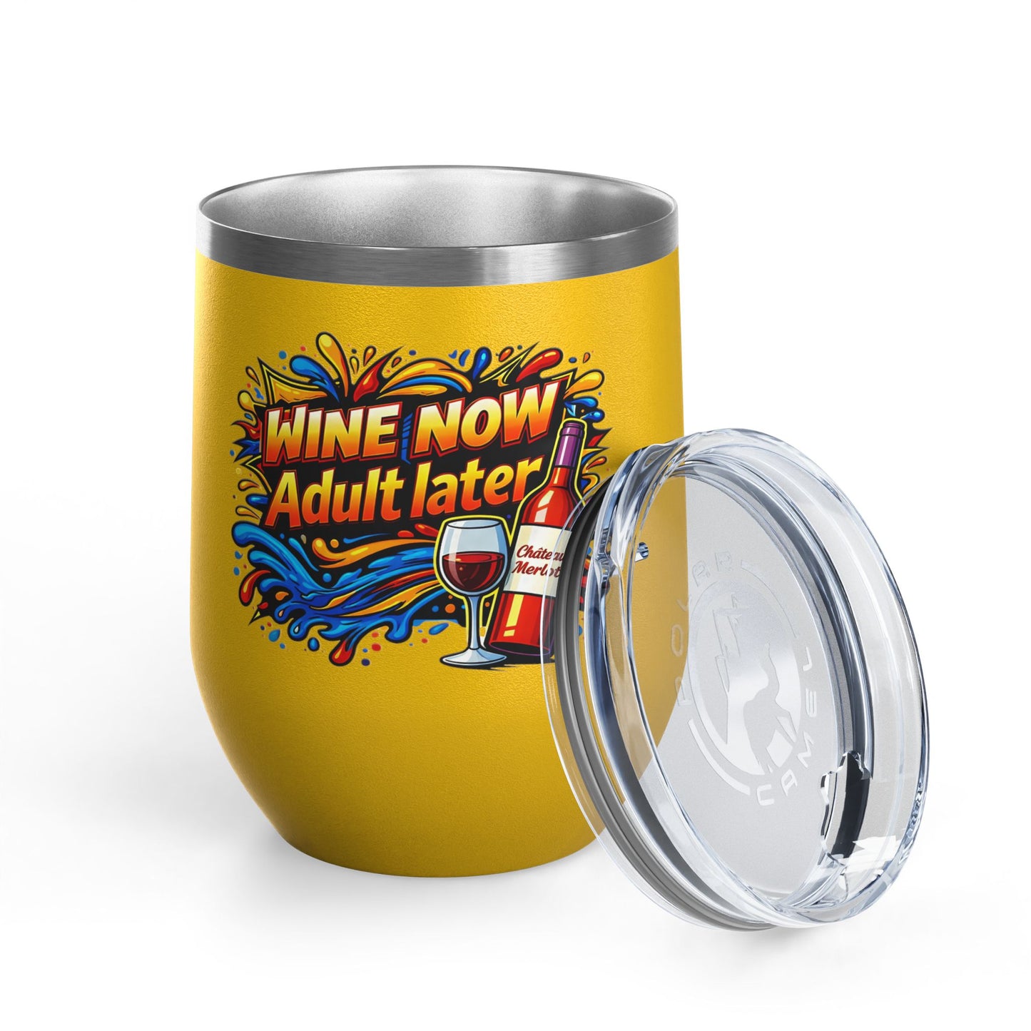 WINE NOW Adult later Wine Tumbler