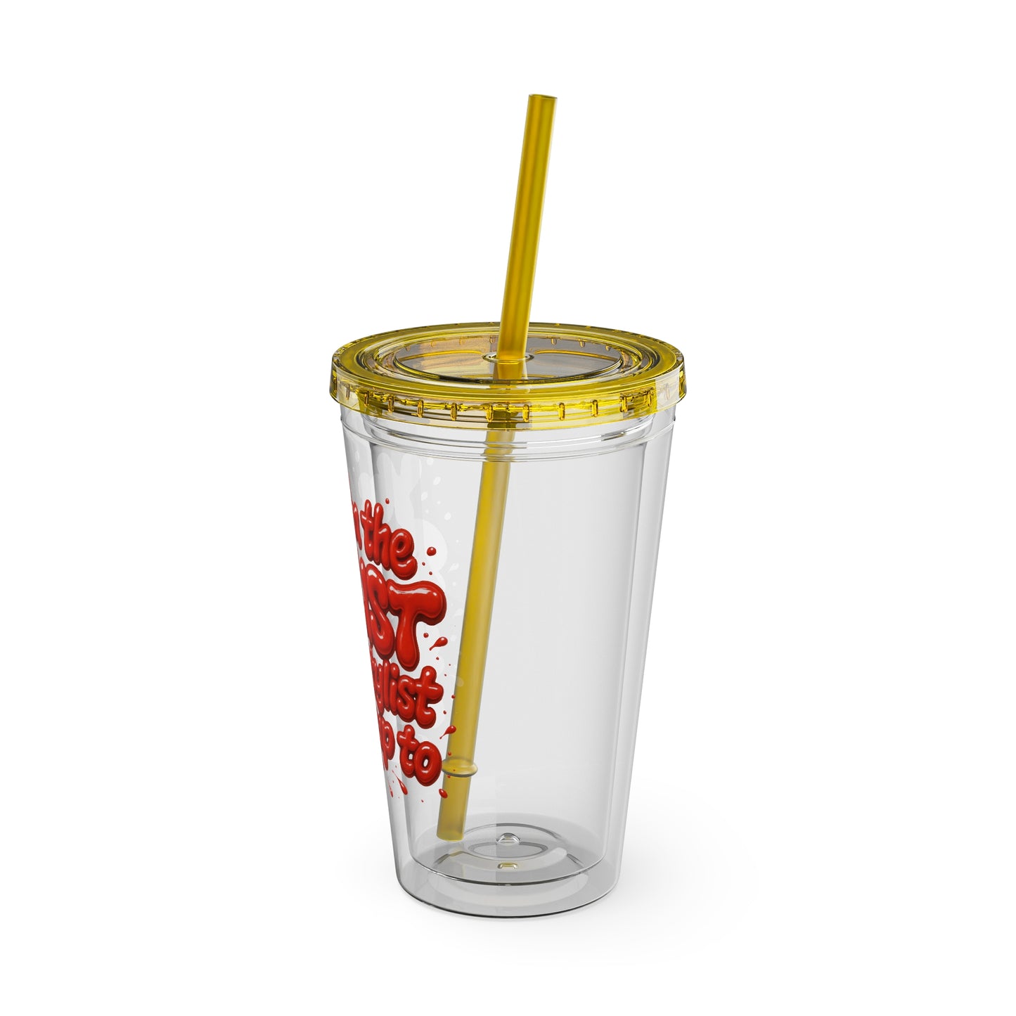 Yes, I'm the STYLIST your stylist looks up to Clear Insulated Cup