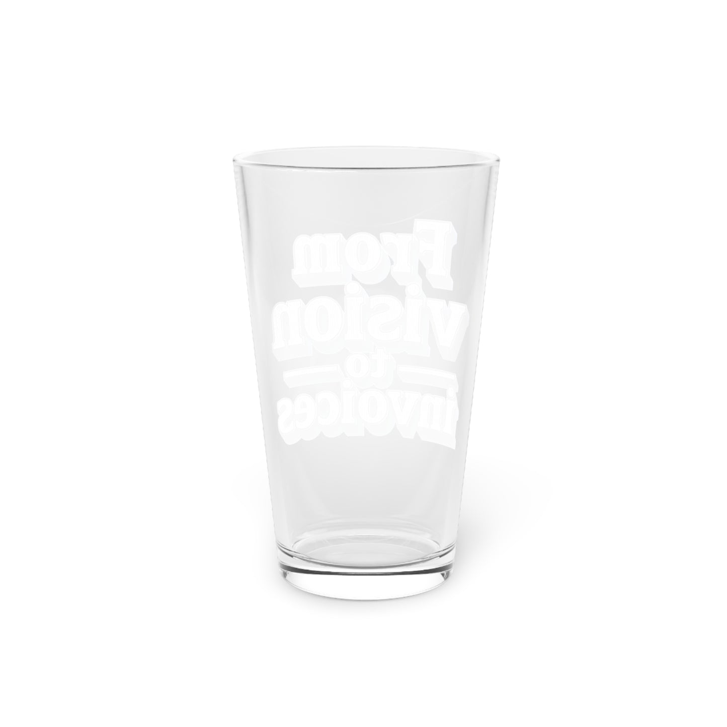 From vision to invoices Beer Glass