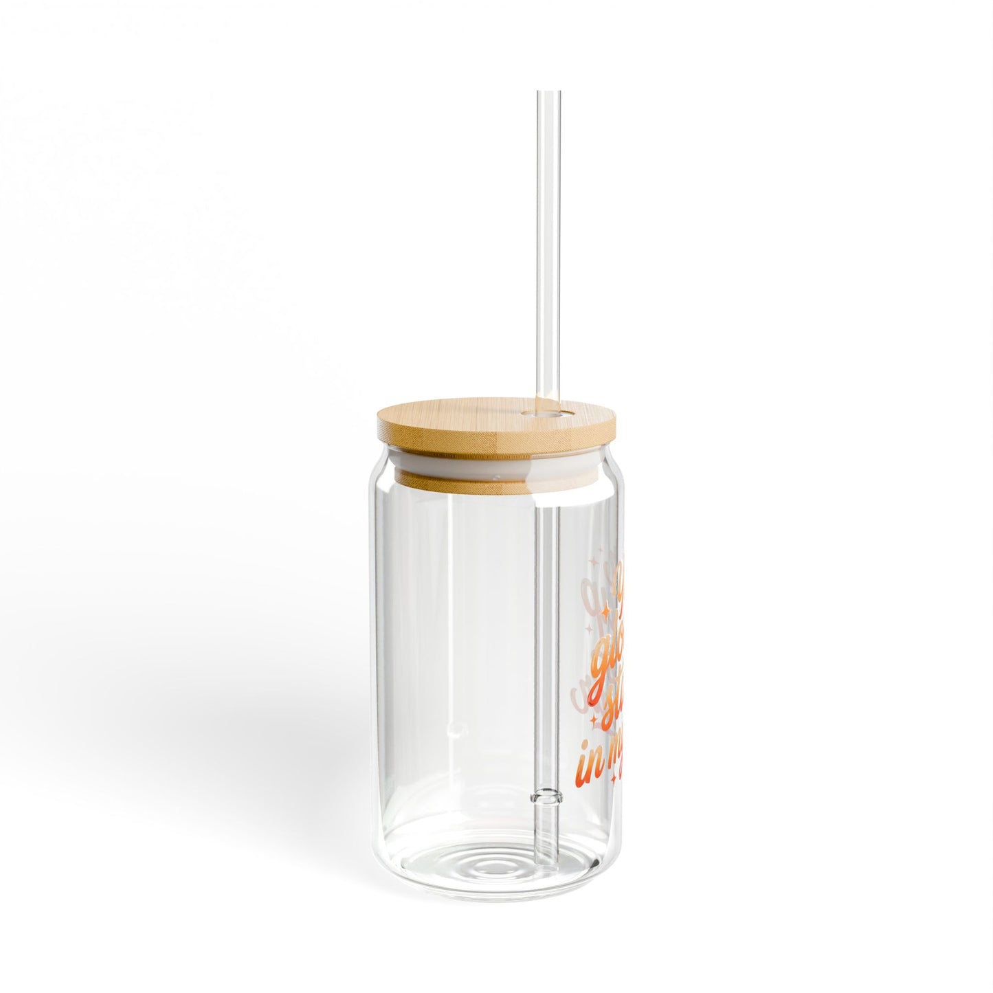Your glow up starts in my chair Sipper Glass
