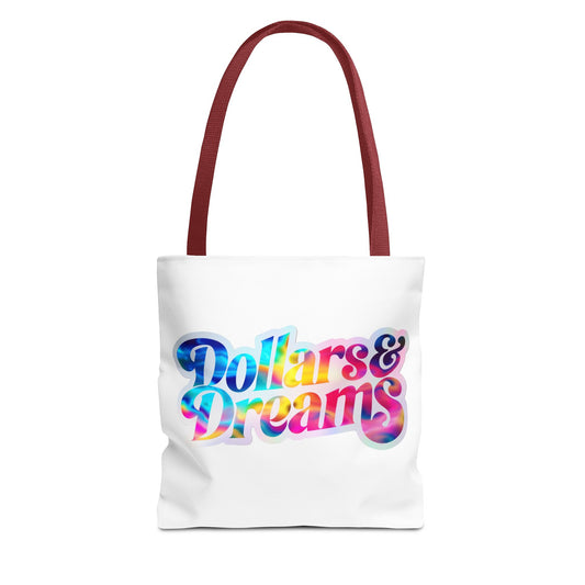Dollars & Dreams Tote Bag