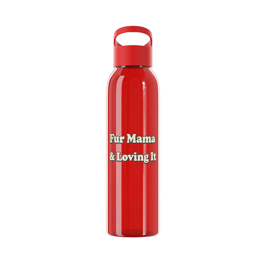 Fur mama & loving it Water Bottle
