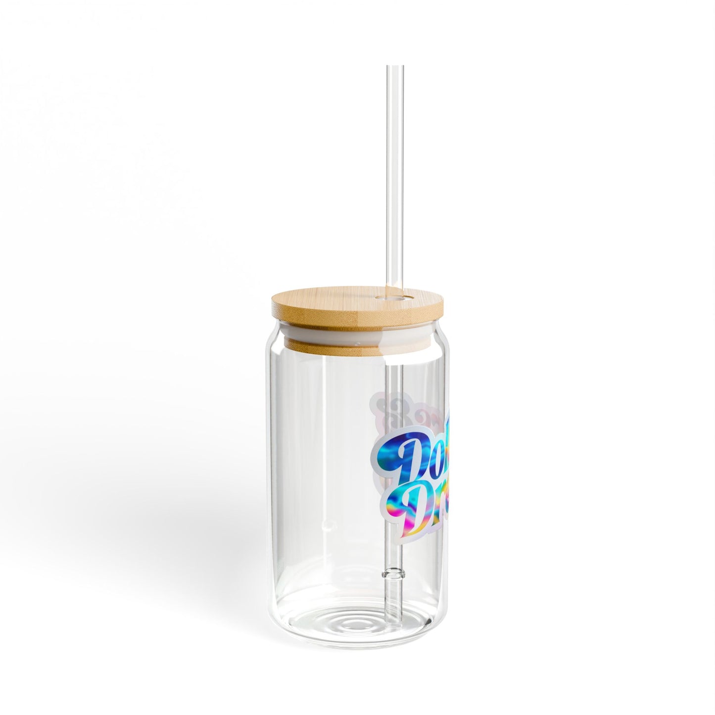 Dollars & Dreams Sipper Glass
