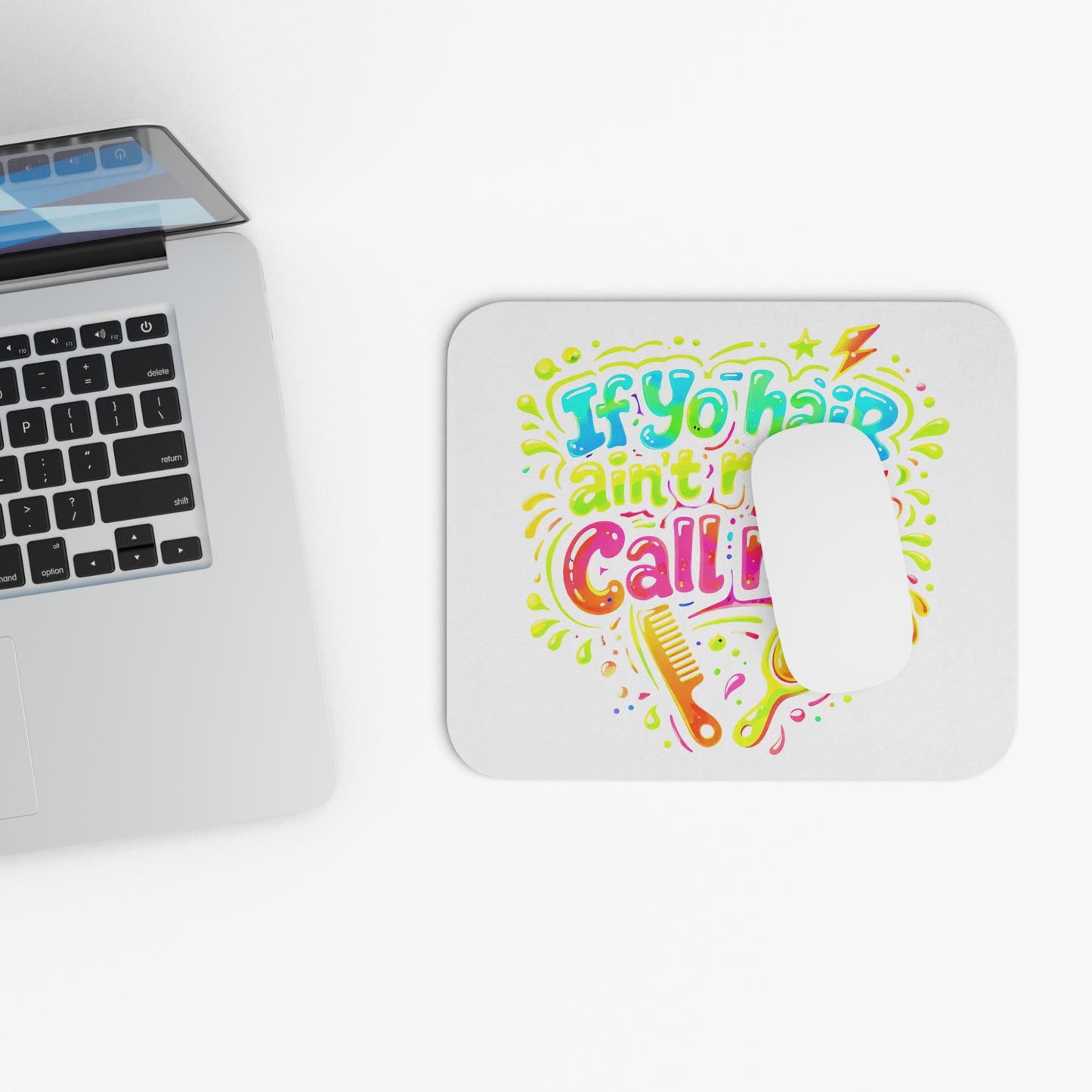 If yo hair ain't right call me Mouse Pad