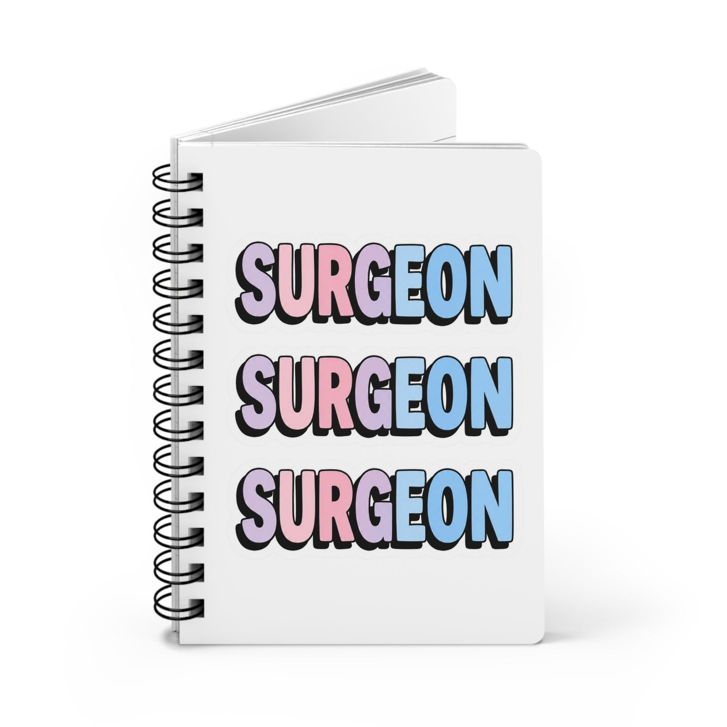 SURGEON faux sticker Journal