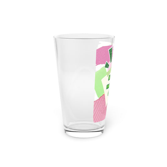 Matcha made me do it Beer Glass