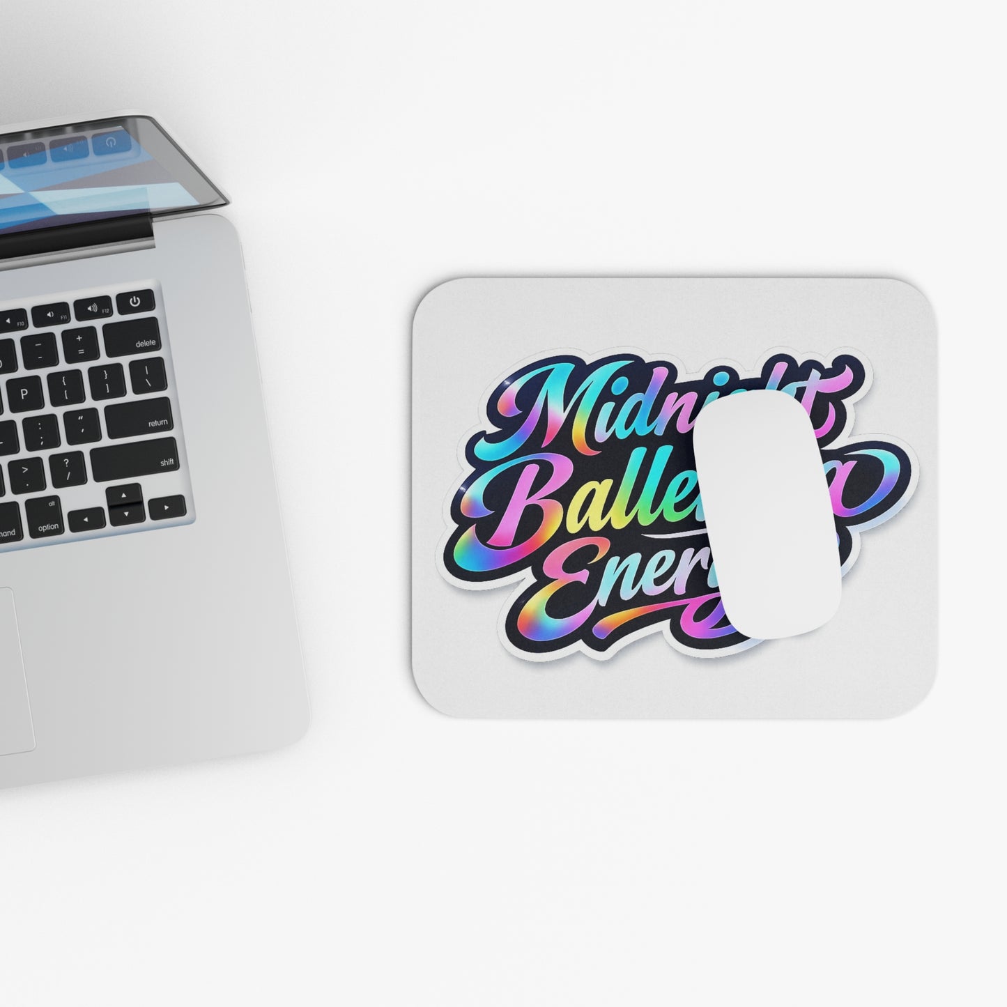 Midnight ballerina energy Mouse Pad