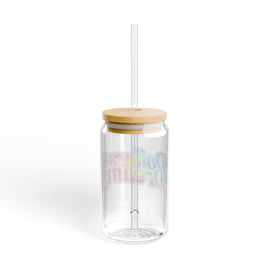 Dollars & Dreams Sipper Glass