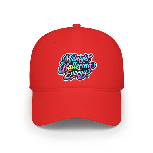 Midnight ballerina energy Baseball Cap