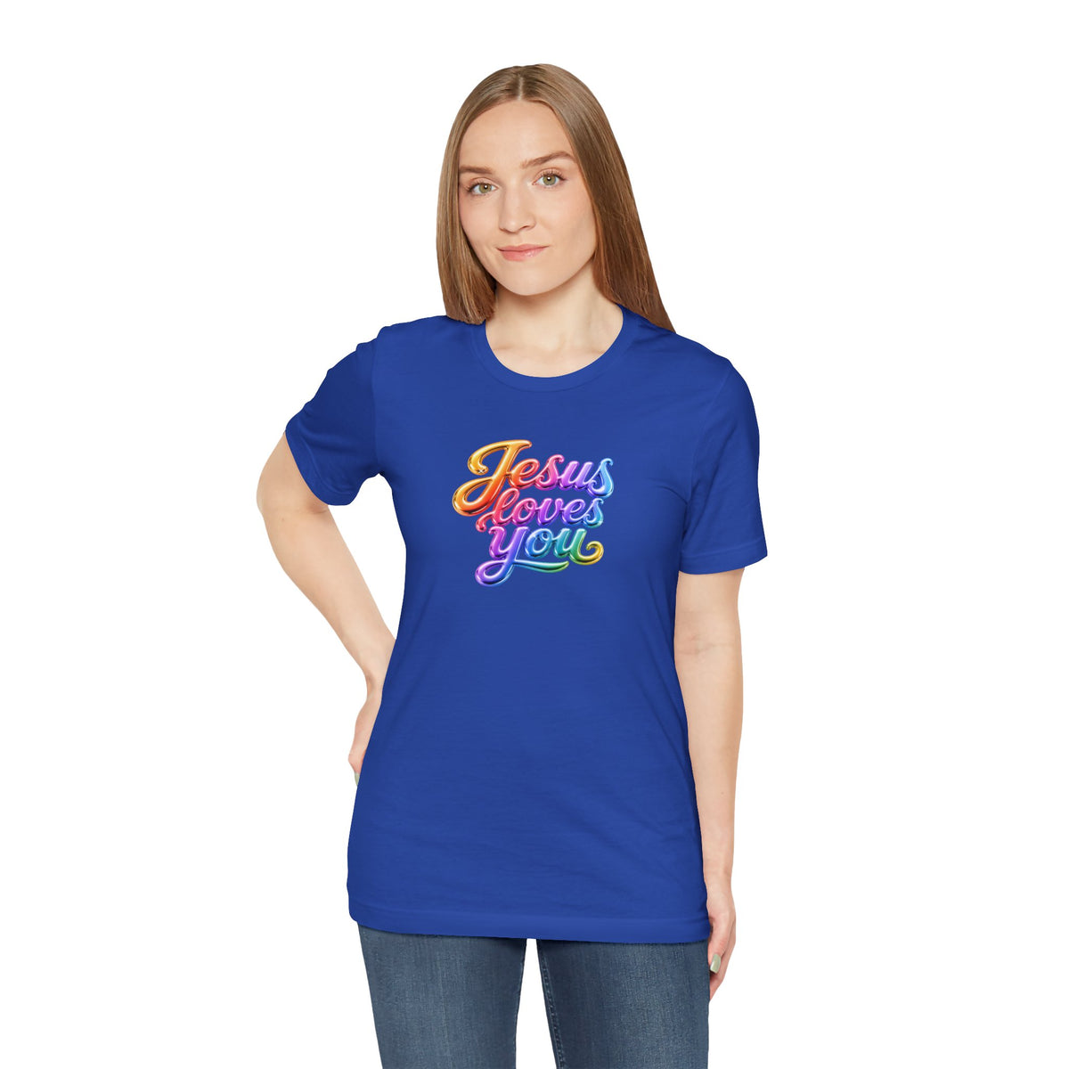 Jesus loves you T-shirt