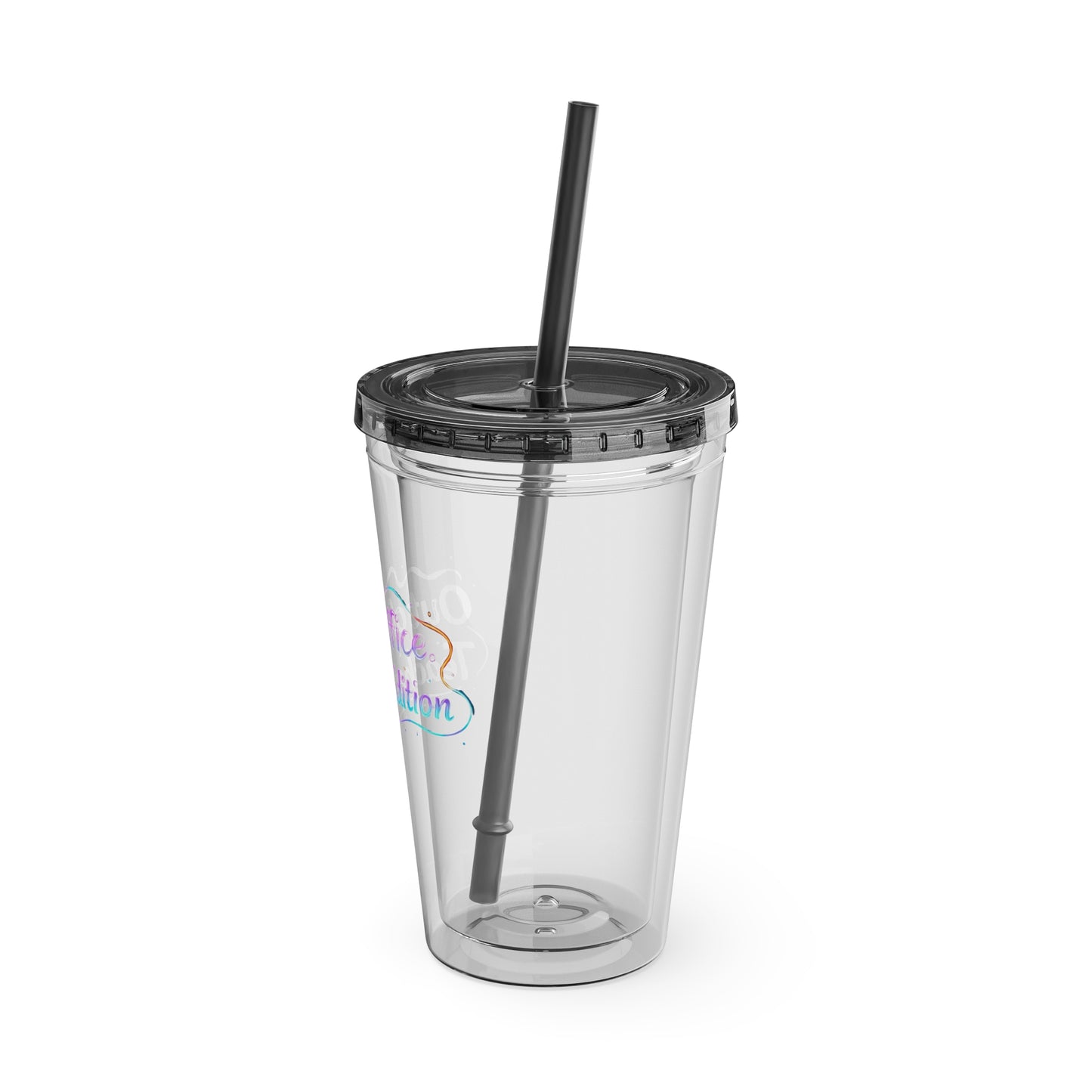Out of office teacher edition Clear Insulated Cup