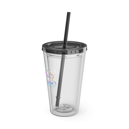 Out of office teacher edition Clear Insulated Cup