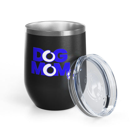 Dog mom blue Tumbler