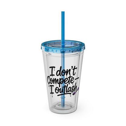 I don't compete I outlash Clear Insulated Cup