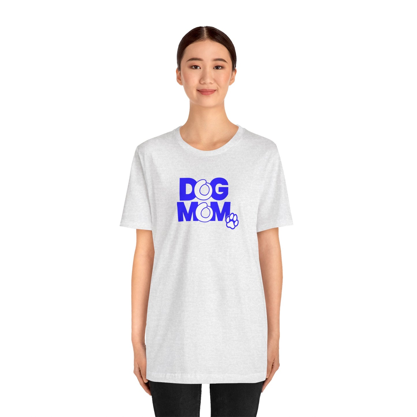 Dog mom blue T-shirt