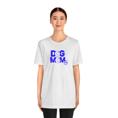Dog mom blue T-shirt