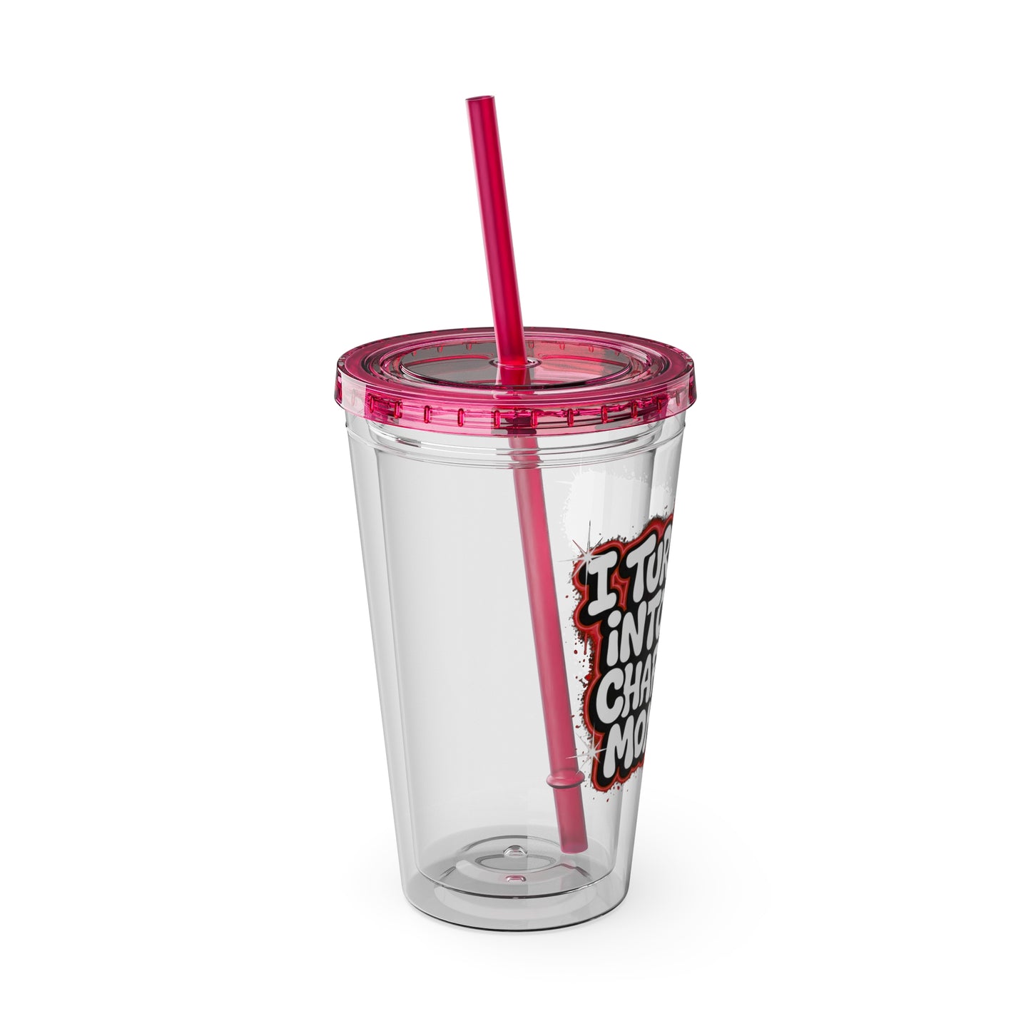 I turn faces into main character moments Insulated Cup