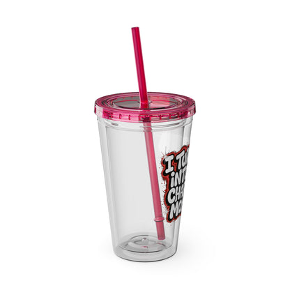 I turn faces into main character moments Insulated Cup