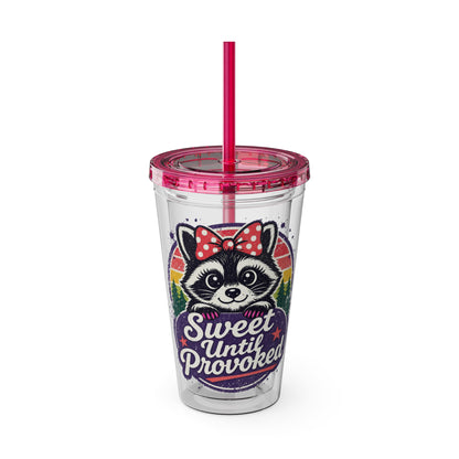 Sweet until provoked Clear Insulated Cup