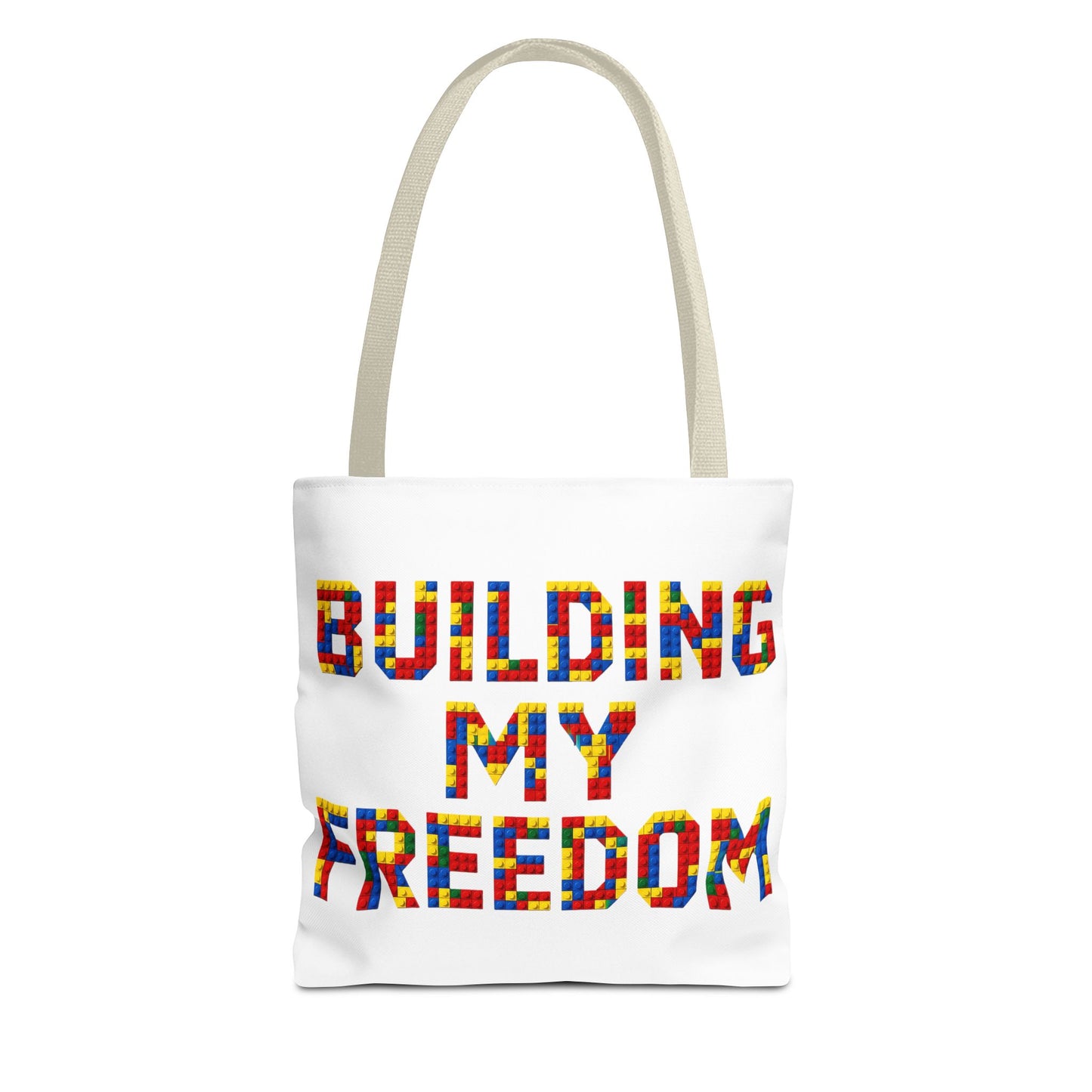 Building my freedom Tote Bag