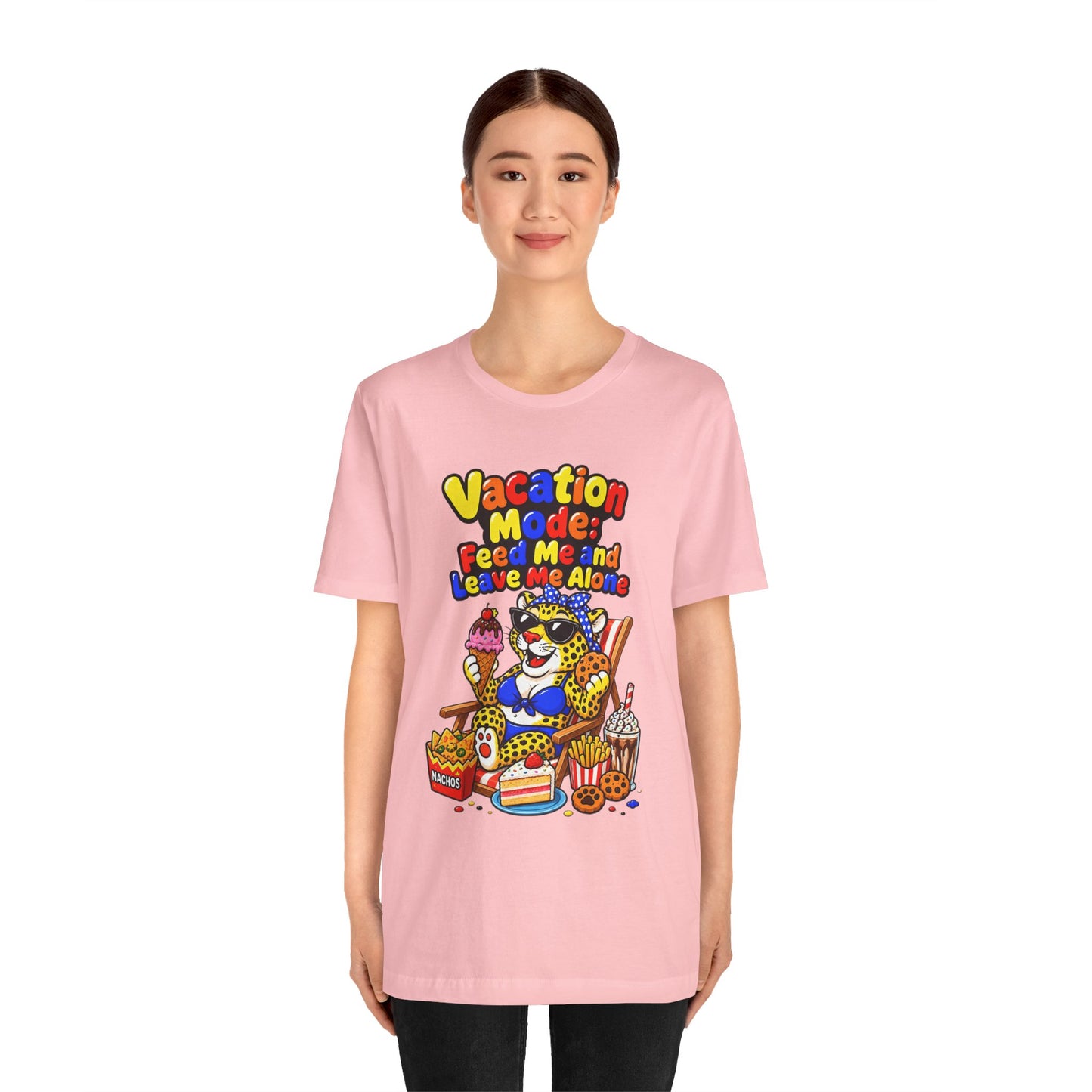 Vacation mode feed me and leave me alone T-shirt